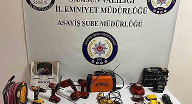 İnşaattan 120 bin liralık malzeme çalan şahıs yakalandı