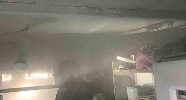 İskenderun'da konteyner yangını