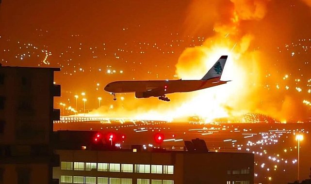İsrail Beyrut'a 12 hava saldırı gerçekleştirdi