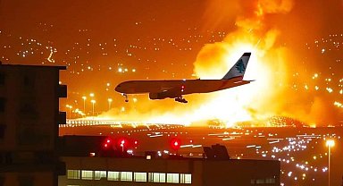 İsrail Beyrut'a 12 hava saldırı gerçekleştirdi