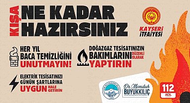 İtfaiyeden karbonmonoksit zehirlenmelerine karşı uyarı