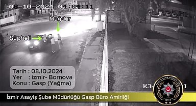 İzmir'de iki ayrı gasp olayına karışan 3 şüpheli tutuklandı