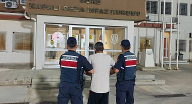 Jandarma 9 suçtan 24 yıl ile aranan şahsı yakaladı