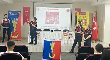 Jandarma ekipleri eğitimlerini sürdürüyor