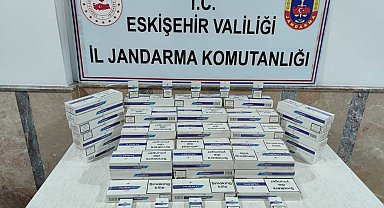 Jandarma ekiplerinden kaçak sigara operasyonu