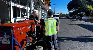 Jandarma ekiplerinden ROPS denetimi