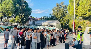 Jandarmadan 528 öğrenciye trafik bilgilendirmesi