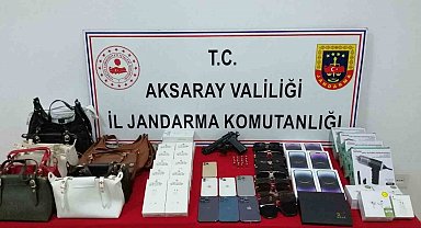 Jandarmadan gümrük kaçağı ürün operasyonu