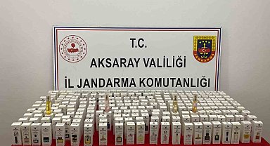 Jandarmadan kaçak parfüm operasyonu: 2 gözaltı
