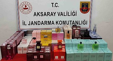 Jandarmadan kaçak parfüm operasyonu