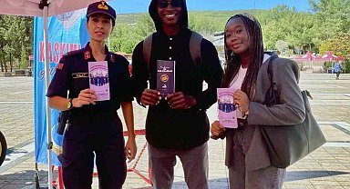 Jandarmadan Üniversite gençliğine bilgilendirme