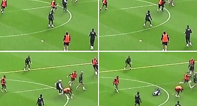 Jose Mourinho, antrenmanda sakatlandı