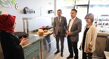 Kadın emeği merkezinde çalışmalar incelendi