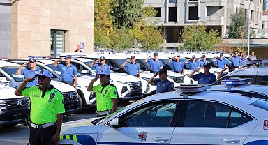 Kahramanmaraş emniyetine 63 araç desteği