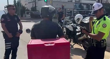 Kahramanmaraş polisinden motosiklet denetimi