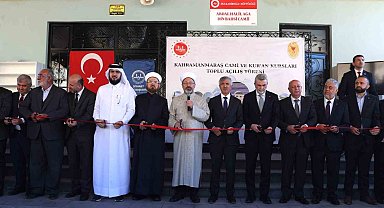 Kahramanmaraş'ta 51 cami ile 4 Kur'an kursunun açılışı yapıldı