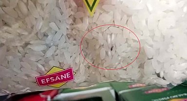 Kapaklı'daki BİM markette böcek skandalı: Kapalı pirinç paketinden böcek çıktı