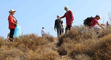 Kapanca Limanı seyir tepesi çöplüğe döndü