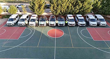 Karacabey Emniyeti'ne 10 yeni araç takviyesi