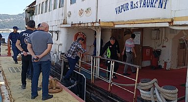 Karaya oturan vapur restoran, nefesleri kesen operasyonla kurtarıldı
