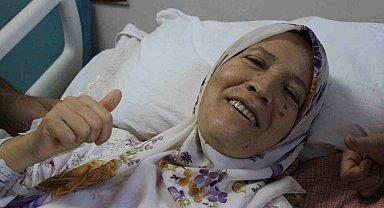 Karnı 9 aylık hamile gibiydi, içinden 10 kiloluk kitle çıktı