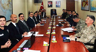 Kars'ta asayiş ve güvenlik masaya yatırıldı
