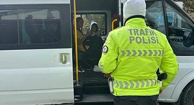 Kars'ta okul servisleri tek tek kontrol ediliyor