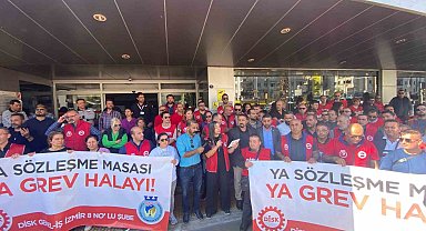 Karşıyaka Belediyesi işçileri greve gidiyor