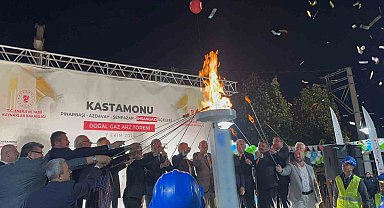 Kastamonu'da 4 ilçeye daha doğalgaz verildi
