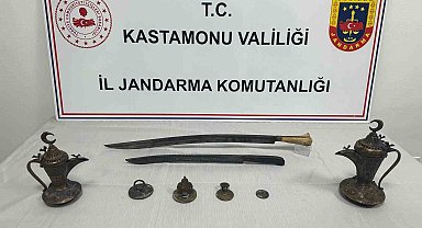 Kastamonu'da tarihi eser operasyonu