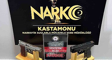 Kastamonu'da uyuşturucuyla yakalanan 4 şahıs gözaltına alındı