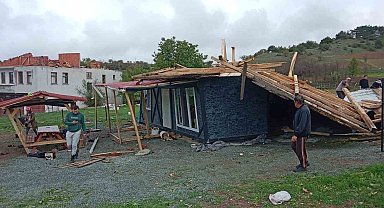 Kastamonu'daki fırtınayla ilgili açıklama: Rüzgar hızı saatte 98,6 kilometre olarak ölçüldü