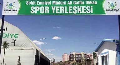 Kayapınar Kaymakamı'ndan Ali Gaffar Okkan Spor Yerleşkesinin isim değişikliği talebine ret