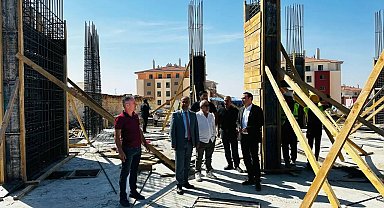 Kaymakam Partal Besni'de yatırım incelemeleri yaptı