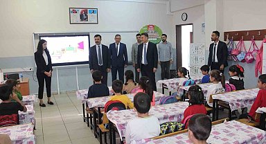 Kaymakam Soysal okul incelemelerini sürdürüyor