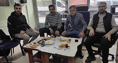 Kaymakam Uzun'dan yerel gazeteye ziyaret