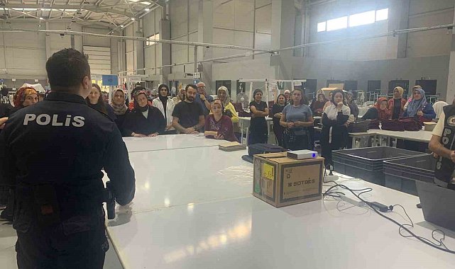 Kaynaşlılı kadınlara KADES bilgilendirmesi