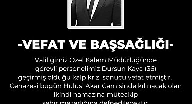 Kayseri Valiliği'nin acı günü