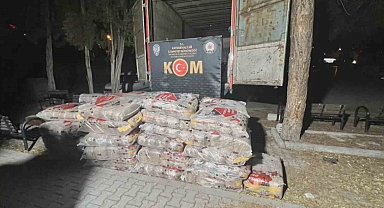 Kayseri'de 2 ton tütün ele geçirildi