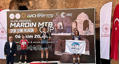 Kayserili bisikletçiler Mardin'den 6 madalya ile döndü