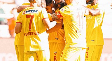 Kayserispor ilk galibiyetini aldı