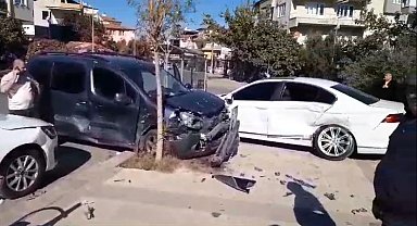 Kaza yapan kardeşine giderken zincirleme kazaya neden oldu