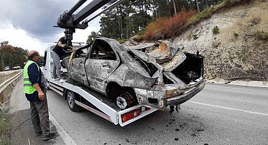 Kazada yanarak hayatını kaybedenlerin kimlikleri belirlendi