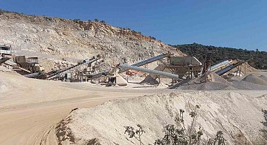 Kazadan sonra kum ocağındaki faaliyetler durduruldu