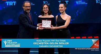 KBÜ'lü öğrenciler TRT Özel Ödülü'nü kazandı