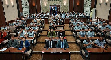 Keçiören Belediyesinin güvenlik personeline Afet Farkındalık ve Yangın Eğitimi