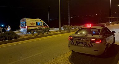 Kilis'te motosiklet devrildi: 2 yaralı