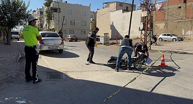 Kilis'te motosiklet ile otomobil çarpıştı: 1 ağır yaralı