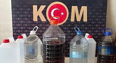 Kırıkkale 37 litre kaçak içki ele geçirildi: 2 gözaltı