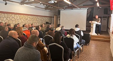 Kırklareli'nde üniversitede görevli özel güvenlik personeline eğitim